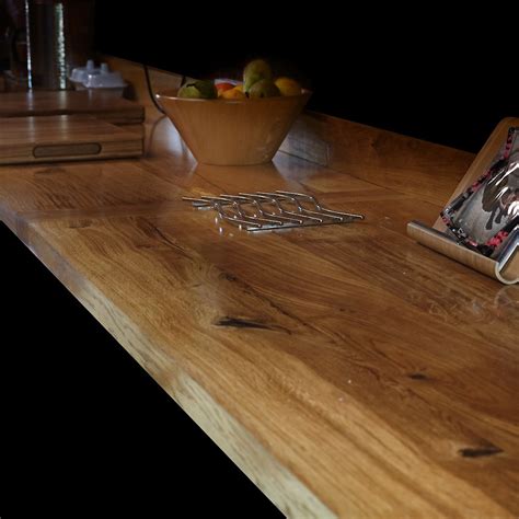 Bespoke Earthy Oak Resin Worktops Earthy Timber Sussex Uk