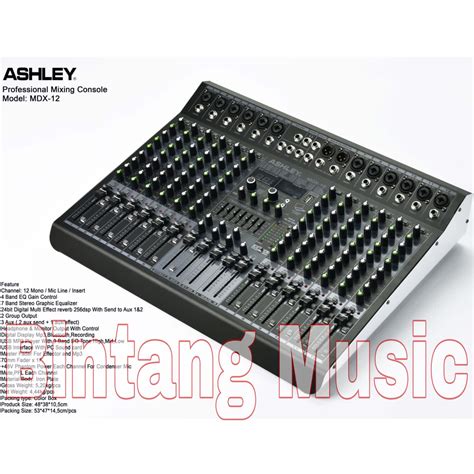 Mixer Ashley Mdx Original Ashley Mdx Channel Ashley Mdx