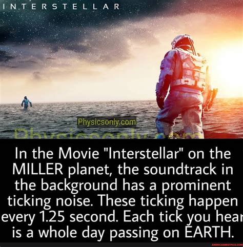 Rrstella In The Movie Interstellar On The Miller Planet The