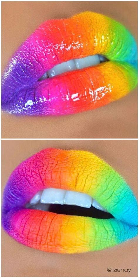 Neon Lips Are Here To Make You Look Like An Intergalactic Space Diva