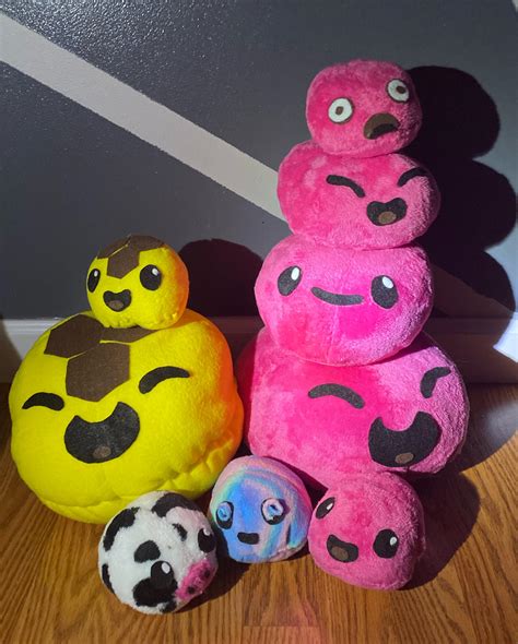 These Are Just Some Of The Slime Rancher Plushies Ive Made Recently