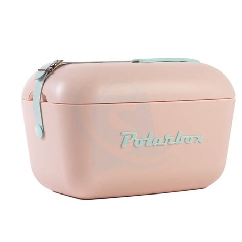 Caixa Térmica Polarbox Premium Retro l Nude E Verde Água Sua Casa Arrumada