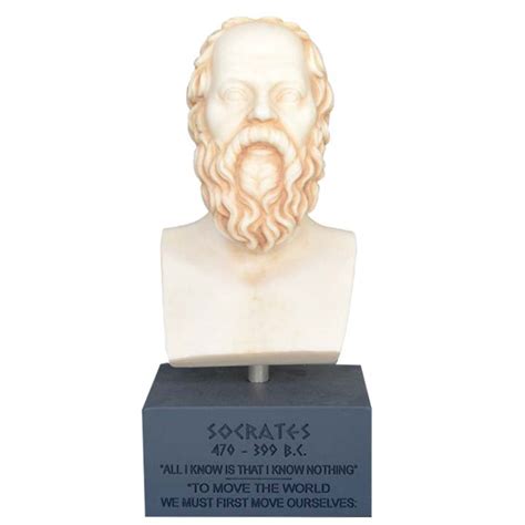 Socrates Bust Statue - Western Philosophy - Plato Aristotle Students ...