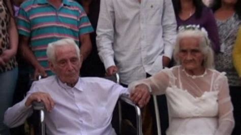 Paraguayan Couple Gets Married After 80 Years Together Bbc News