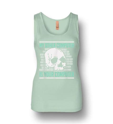 Cyber Hacker Computer Security Expert Cybersecurity Womens Jersey Tank