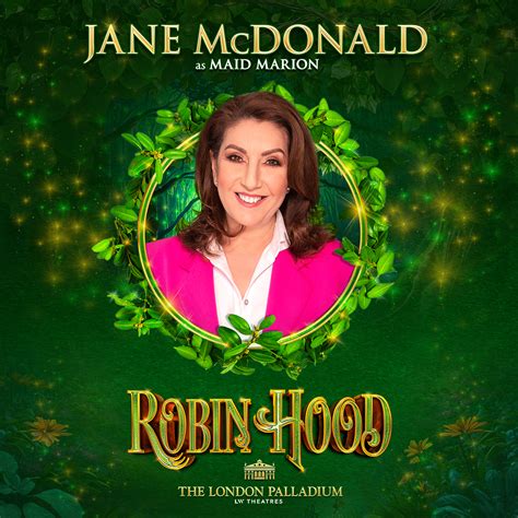 Jane McDonald And Julian Clary Star As Maid Marion And Robin Hood As