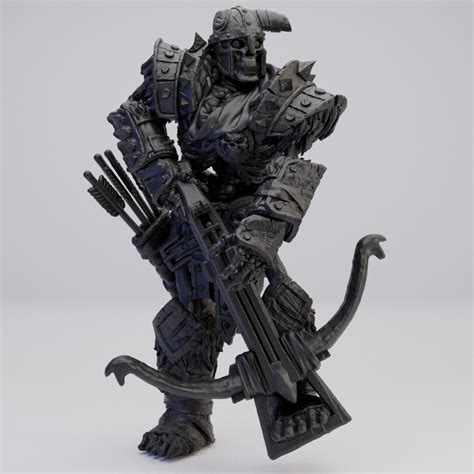 Hot Goblin クロスボウ士官 ミニチュア ホットゴブリン アンデッド軍 TRPGコマ