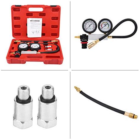 Tu Cylinder Leakage Leakdown Detector Set With Double Gauges Leak