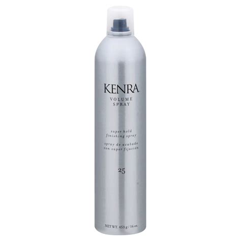 Kenra Volume Spray Super Hold Finishing Spray 25 Shop Styling