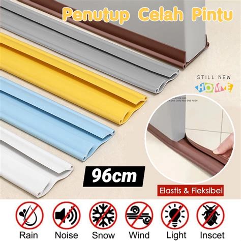 Jual Cm Penutup Celah Pintu Door Seal Karet Silikon Penutup Celah