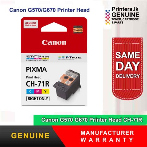 Canon G570 G670 Printer Head CH 71R