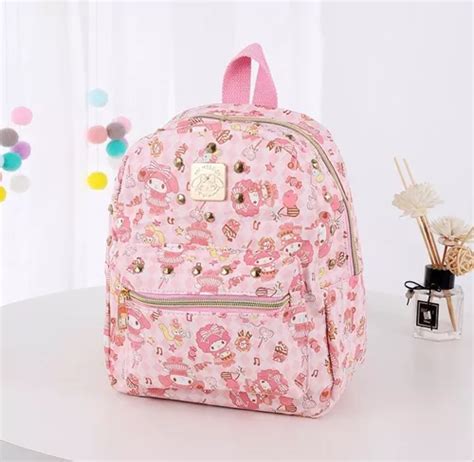 Peluche Mochila My Melody Kuromi Sanrio Original Importado En Venta En