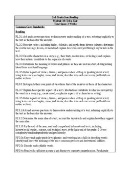 Hmh Into Reading Rd Grade Module Unit Plan Editable By Forge