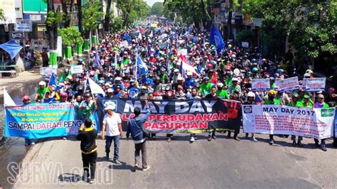 Siap Turun Aksi Saat May Day Ini 7 Tuntutan Para Buruh Di Tuban