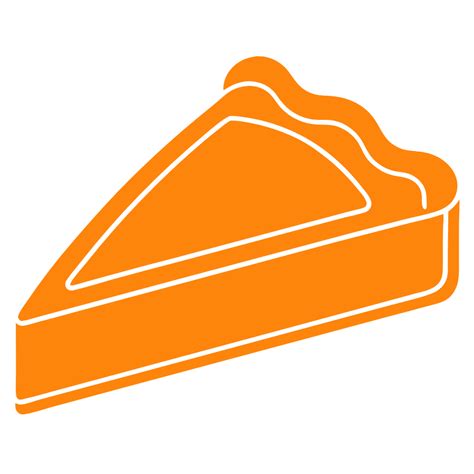 Slice Of Pumpkin Pie Clipart Png Free Png Svg Vector