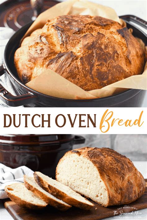 Dutch Oven Bread No Knead The Seasoned Mom