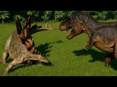 T Rex Vs Stegosaurus