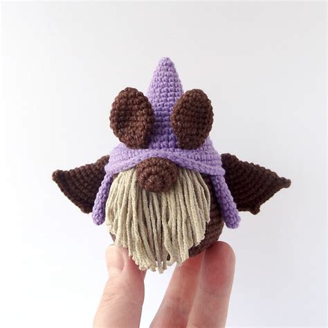 Ravelry Mini Bat Gnome Pattern By Yuliia Matiienko