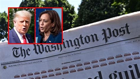 Il Washington Post Rompe La Tradizione Nessun Endorsement Per Le