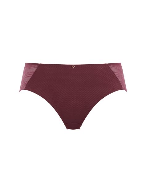 Serene Brief Dark Cherry TKD Lingerie