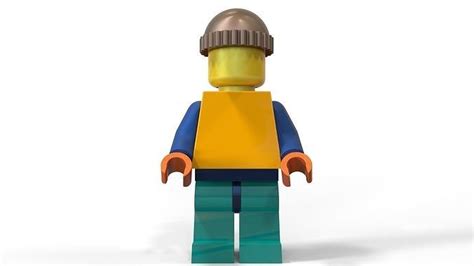 Lego Man Figure 3d Model 3d Printable Cgtrader