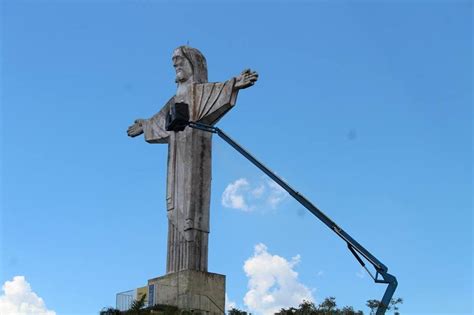 Estátua do Cristo Redentor em Avaré passará por obras de recuperação