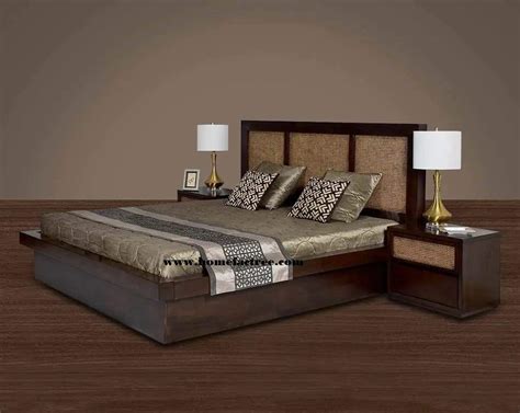 Murphy Cane Platform Bed - Homefactree Furniture Pakistan