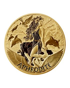 Oz Tuvalu Gods Of Olympus Ares Gold Bu Coin Certificate