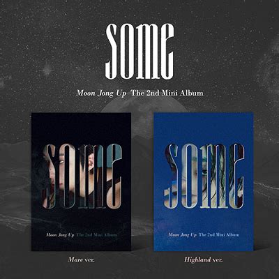 MOON JONG UP 2ND MINI ALBUM SOME 2 ALBUMS SET KPOP USA EXCLUSIVE