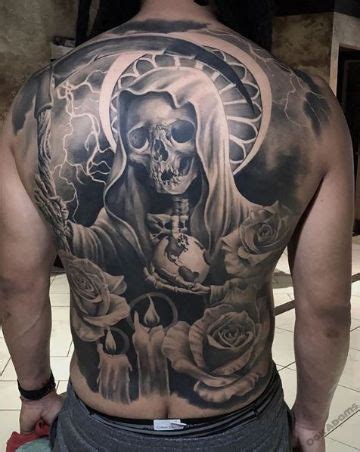 Estilos En Tatuajes De Santa Muerte Fervor Conocido En 1519