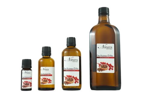 Rizinus L Bio Kaltgepresst Unraffiniert Naturkosmetik Naturra