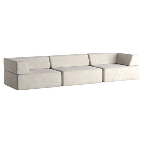 Single Modular Nude Sofa By Siete Studio For Sale At StDibs