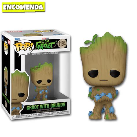 Funko Pop I Am Groot Groot With Grunds 1194 Loja Tsc