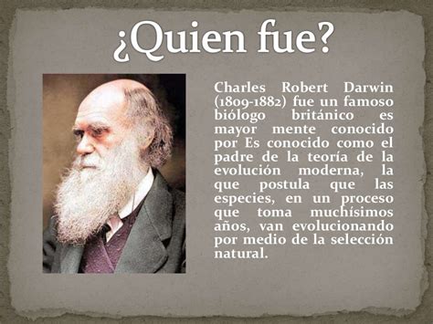 Charles Darwin Y Sus Aportes Cient Ficos