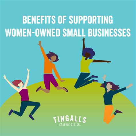 Benefits Of Supporting Women Owned Small Businesses Tingalls Graphic