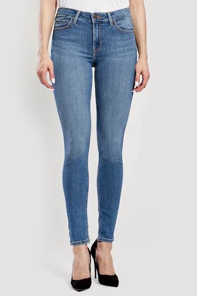 Lee Super Skinny Jodee Damskie Spodnie Jeansowe Jeansy Light Arden