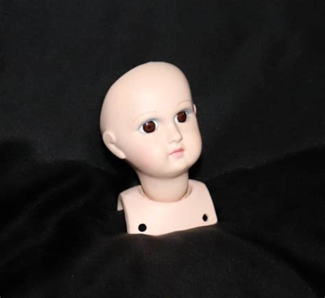 Porcelain Doll Head Antique Bisque Doll Head Craft Supply Etsy