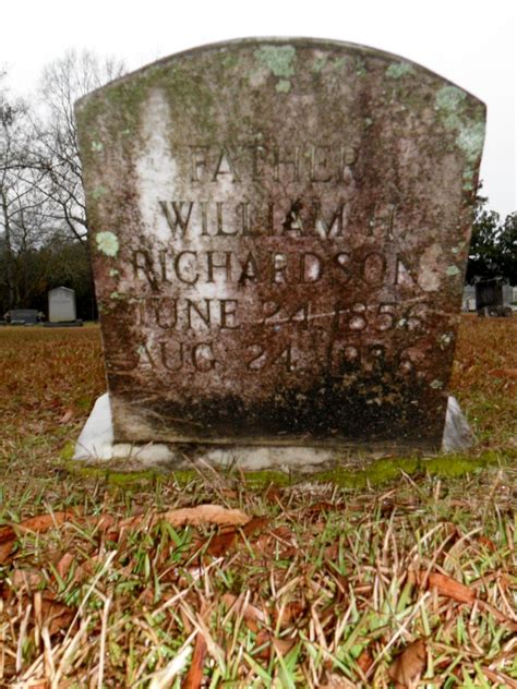 William Henry Richardson 1856 1936 Find A Grave Memorial