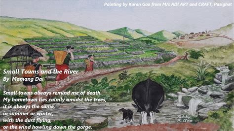 Poem Audio Small Town And The River Mamang Dai Iscenglish