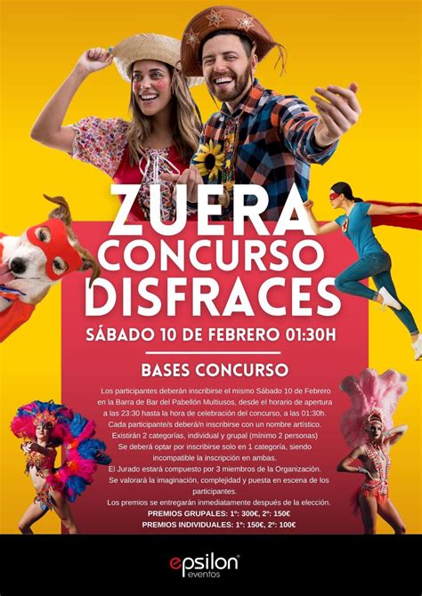 Bases Del Concurso De Disfraces Carnaval Ayuntamiento De Zuera