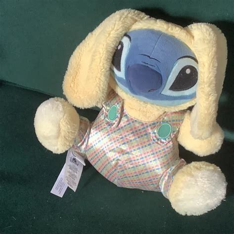 LILO STITCH Stitch BUNNY 11 SOFT TOY PLUSH Disney Store Disneyana