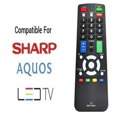 Rm L Gb Wjn Universal Sharp Led Lcd Tv Remote Control