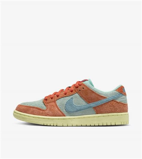 Nike Sb Dunk Low Orange And Emerald Rise Dv5429 800 Release Date