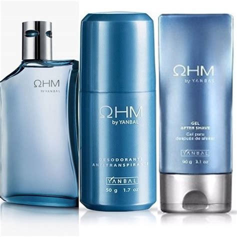 Set Kit Perfume Desodorante Y Gel After Shave Ohm Yanbal Env O Gratis