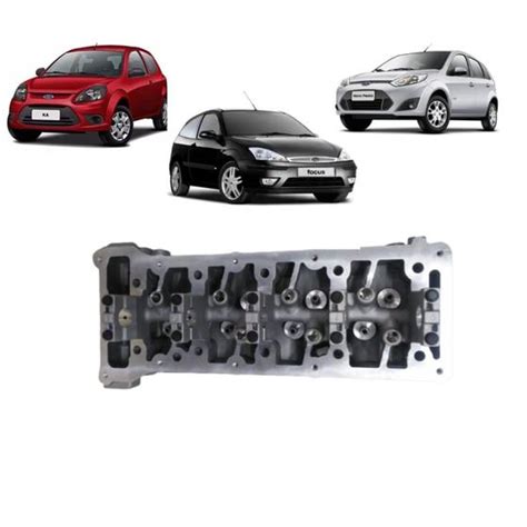 Cabeçote do Ford Fiesta Ka 1 0 8v Flex Zetec Rocam Mando Cabeçote