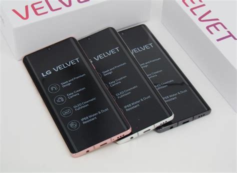 LG Velvet 5G LM G900UM LM G900TM 128GB 6GB Unlocked Smartphone New