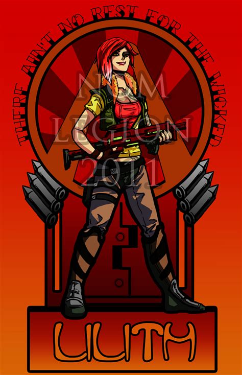 Borderlands Lilith By T3rrorbunny On Deviantart