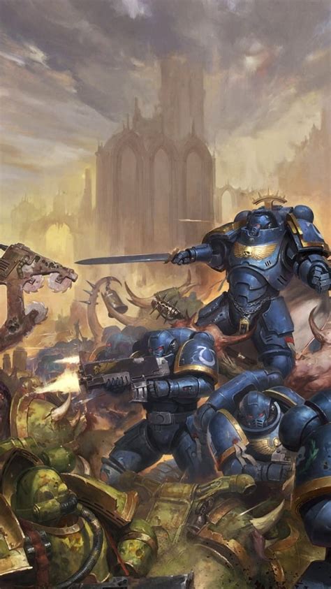 Warhammer 40k Ultramarines Wallpaper