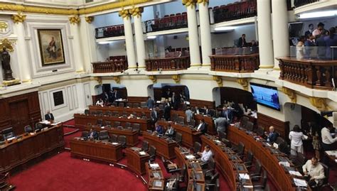 Pleno Del Congreso Dio Luz Verde Al Retorno De La Bicameralidad Pleno