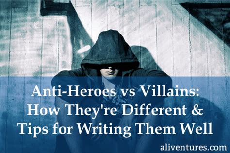 The Difference Between Anti Heroes And Villains Title Image